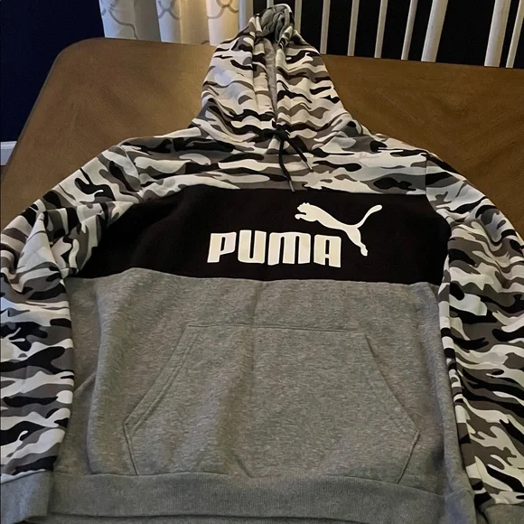 PUMA Mens Camouflage Hoodie. - Picture 1 of 4